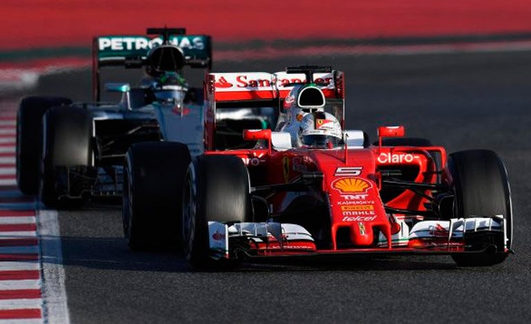 Ferrari catches up with Mercedes in China
