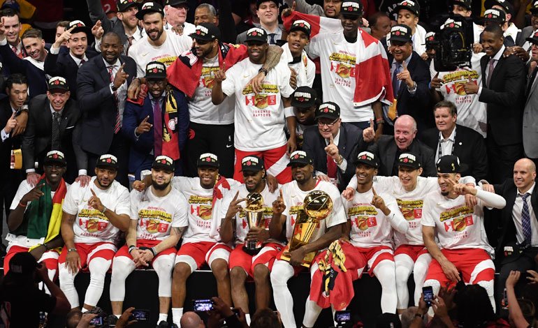 Raptors dethrone Warriors and make NBA history