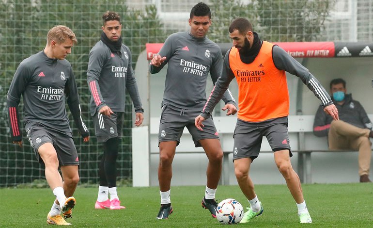 Casemiro is already training after overcoming the coronavirus